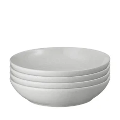 Denby Stoneware 4-Piece Pasta Bowls - Dove Grey