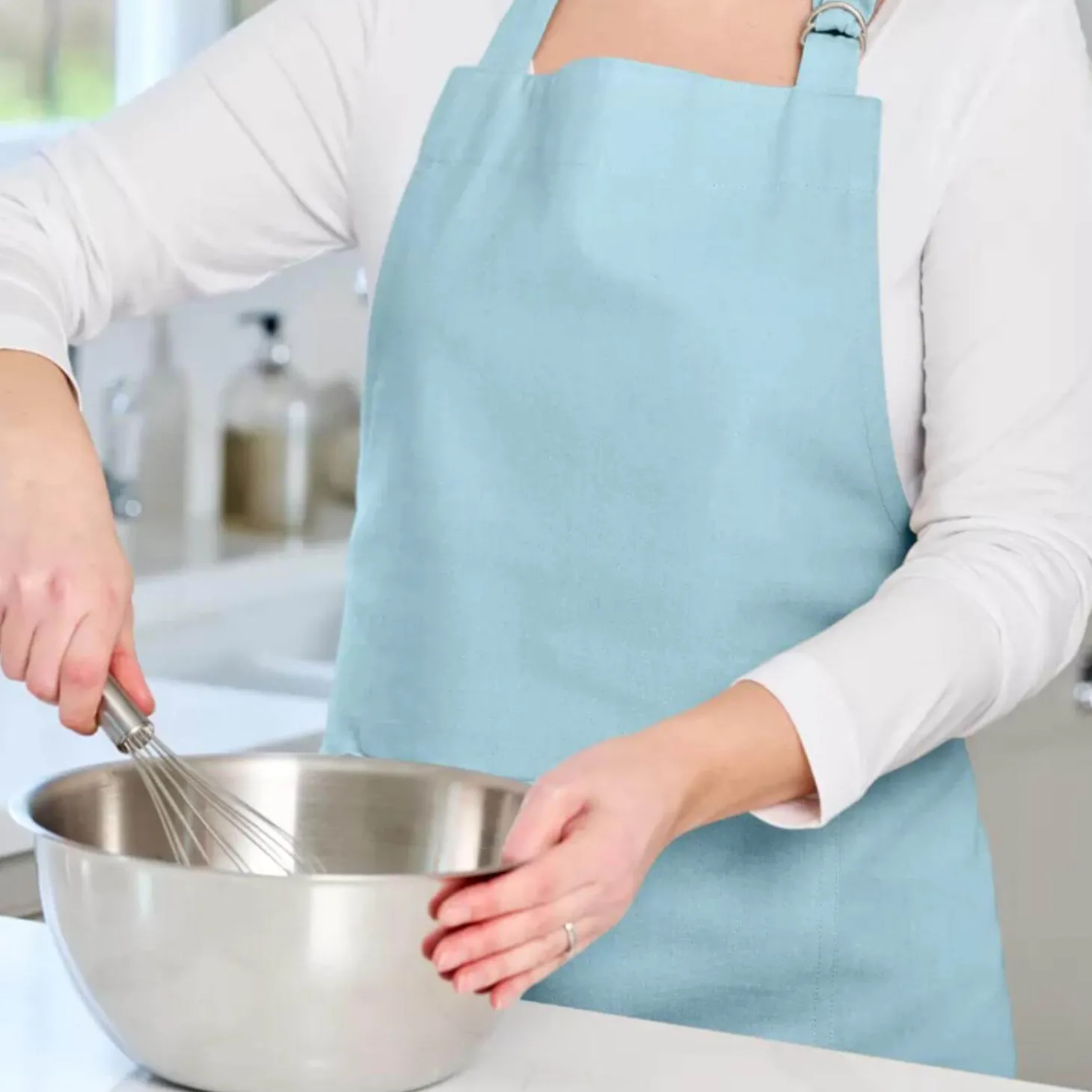 Dexam Love Colour Adult Cotton Apron - Duck Egg