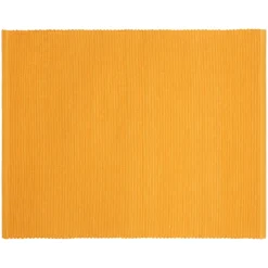 Dexam Sintra 100% Recycled Cotton Spotted Napkin & Placemat Set - Ochre