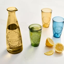 Dexam Sintra 100% Recycled Glass 1 Litre Carafe - Ochre