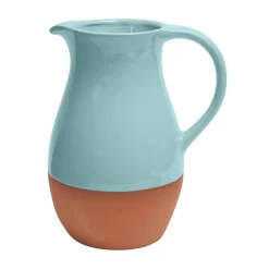 Dexam Sintra Glazed 3L Terracotta Jug - Duck Egg