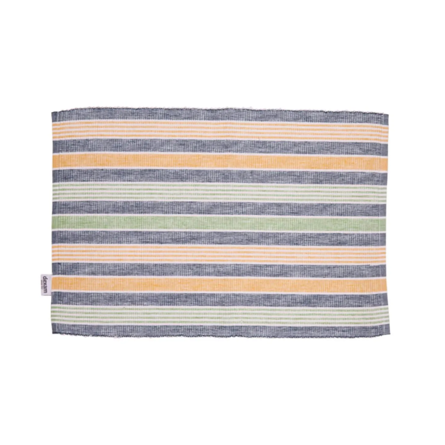 Dexam Sintra Recycled Cotton Striped Napkin & Placemat Set