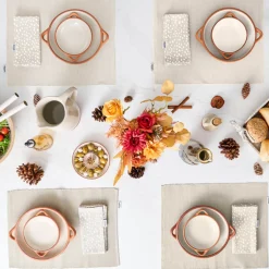 Dexam Sintra Small Glazed Terracotta Tapas Dish - Stone