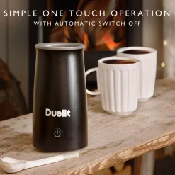 Dualit 84140 Hot Chocolate Maker & Milk Frother - Black