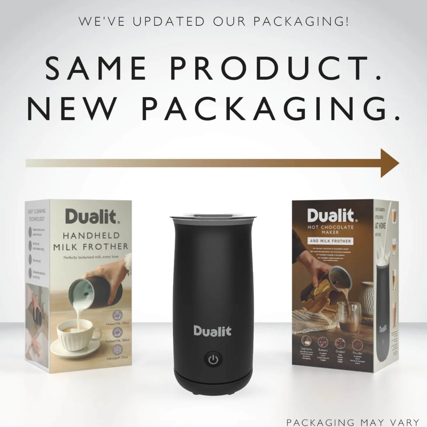 Dualit 84140 Hot Chocolate Maker & Milk Frother - Black