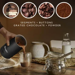 Dualit 84143 Hot Chocolate Maker & Milk Frother - Chrome