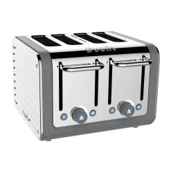 Dualit Architect 46526 4 Slot Toaster - Grey & Stainless Steel