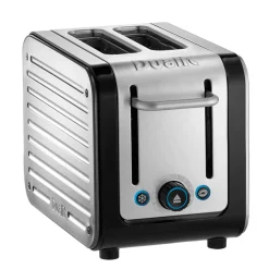 Dualit Architect 26505 2 Slot Toaster - Black & Brushed Stainless Steel