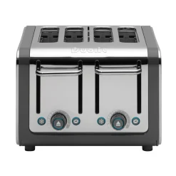 Dualit Architect 1.5 Litre Jug Kettle & 4 Slot Toaster Set - Grey & Stainless Steel