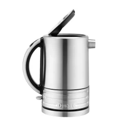 Dualit Architect 1.5 Litre Jug Kettle & 4 Slot Toaster Set - Black & Brushed Stainless Steel