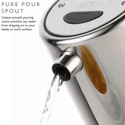 Dualit Architect 1.5 Litre Jug Kettle & 4 Slot Toaster Set - Black & Brushed Stainless Steel