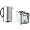 Dualit Architect 1.5 Litre Jug Kettle & 2-Slice Toaster Set - Grey & Stainless Steel