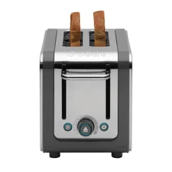 Dualit Architect 1.5 Litre Jug Kettle & 2-Slice Toaster Set - Grey & Stainless Steel