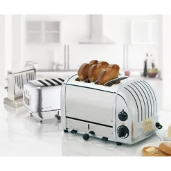 Dualit Classic Vario AWS 40378 4 Slice Toaster - Polished Steel