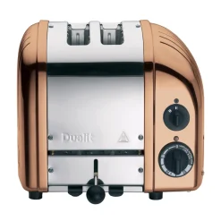 Dualit Classic Vario AWS 27450 2 Slice Toaster - Copper & Chrome