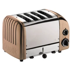 Dualit Classic Vario AWS 47450 4 Slice Toaster - Copper & Chrome