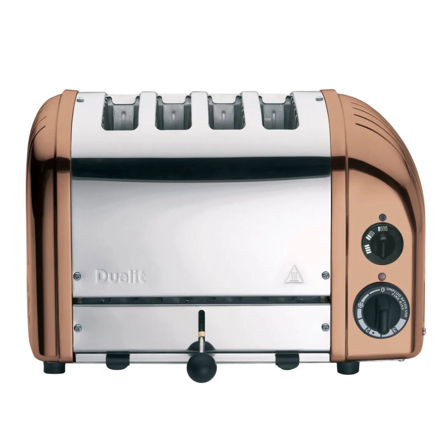 Dualit Classic Vario AWS 47450 4 Slice Toaster - Copper & Chrome
