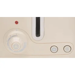 Dualit Lite 26213 2 Slice Toaster - Canvas White & Chrome