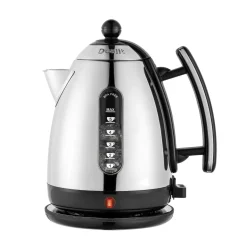Dualit Lite 1.5 Litre Jug Kettle & 2-Slice Toaster Set - Black & Stainless Steel