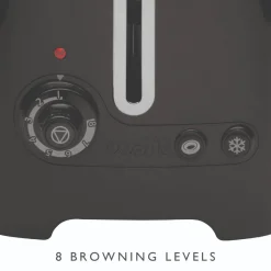 Dualit Lite 1.5 Litre Jug Kettle & 2-Slice Toaster Set - Black & Stainless Steel