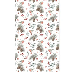 Eddingtons 100% Cotton Pack Of 2 Tea Towels - Christmas Robin