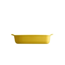 Emile Henry 29cm Small Rectangular Earthenware Dish - Provence Yellow