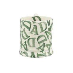 Emma Bridgewater Half Pint Mug - D.A.D Green
