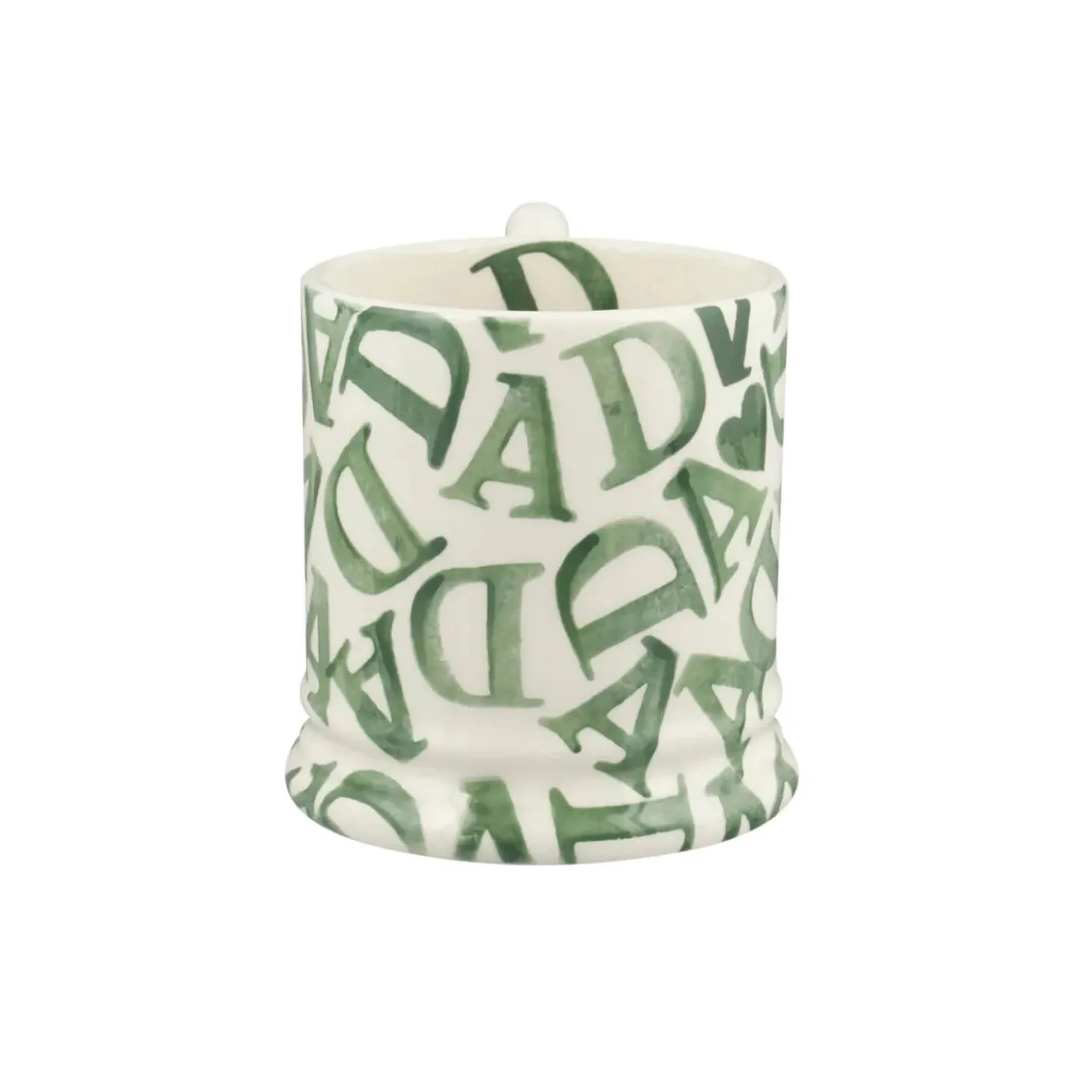 Emma Bridgewater Half Pint Mug - D.A.D Green