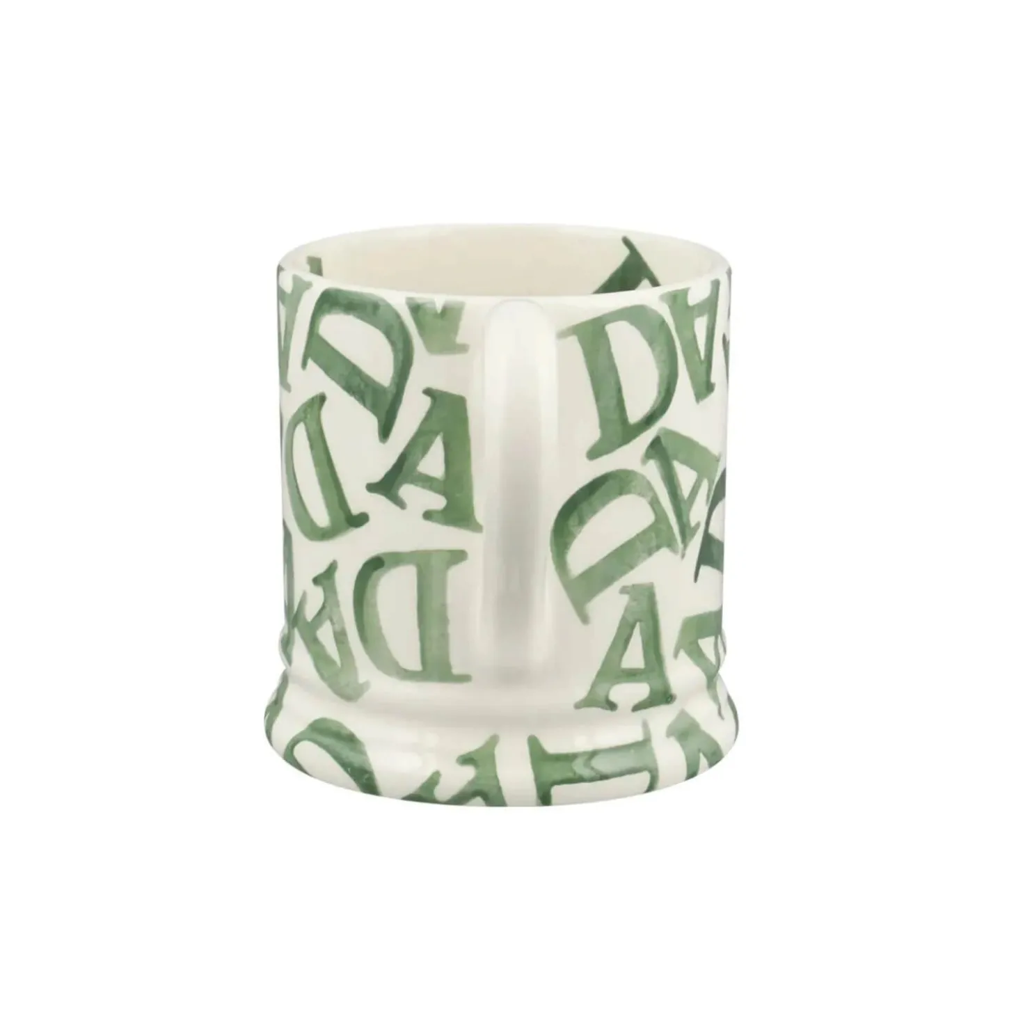 Emma Bridgewater Half Pint Mug - D.A.D Green