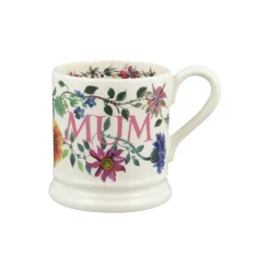 Emma Bridgewater Half Pint Mug - Garden Flowers - Mum