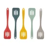 Fusion Twist Mini Silicone Slotted Turner - Assorted