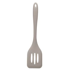 Fusion Twist Silicone Slotted Turner - Grey