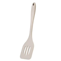 Fusion Twist Silicone Slotted Turner - Grey