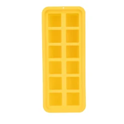 Fusion Twist Silicone Square 12-Cup Ice Cube Tray - Assorted