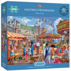 Gibsons 1000 Piece Jigsaw Puzzle - Hastings Promenade