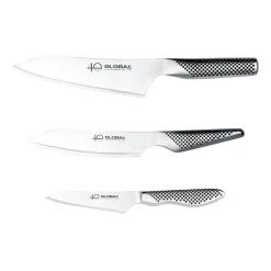Global 40th Anniversary G-458110AB 3-Piece Knife Set