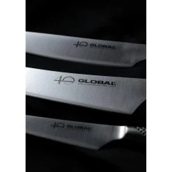 Global 40th Anniversary G-458110AB 3-Piece Knife Set