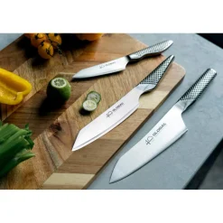 Global 40th Anniversary G-458110AB 3-Piece Knife Set