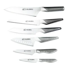 Global 40th Anniversary G-52AN7-C 7-Piece Knife Block Set