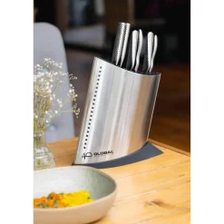 Global 40th Anniversary G-52AN7-C 7-Piece Knife Block Set