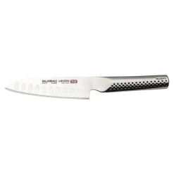 Global Ukon GUS-20 Fluted Santoku Knife - 13cm