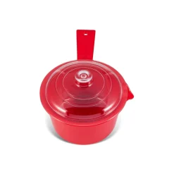 Good 2 Heat Plastic Microwave Saucepan & Lid - 600ml