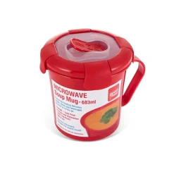 Good 2 Heat Soup Mug - Red