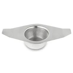 Grunwerg Cafe Ole Stainless Steel Winged Tea Strainer