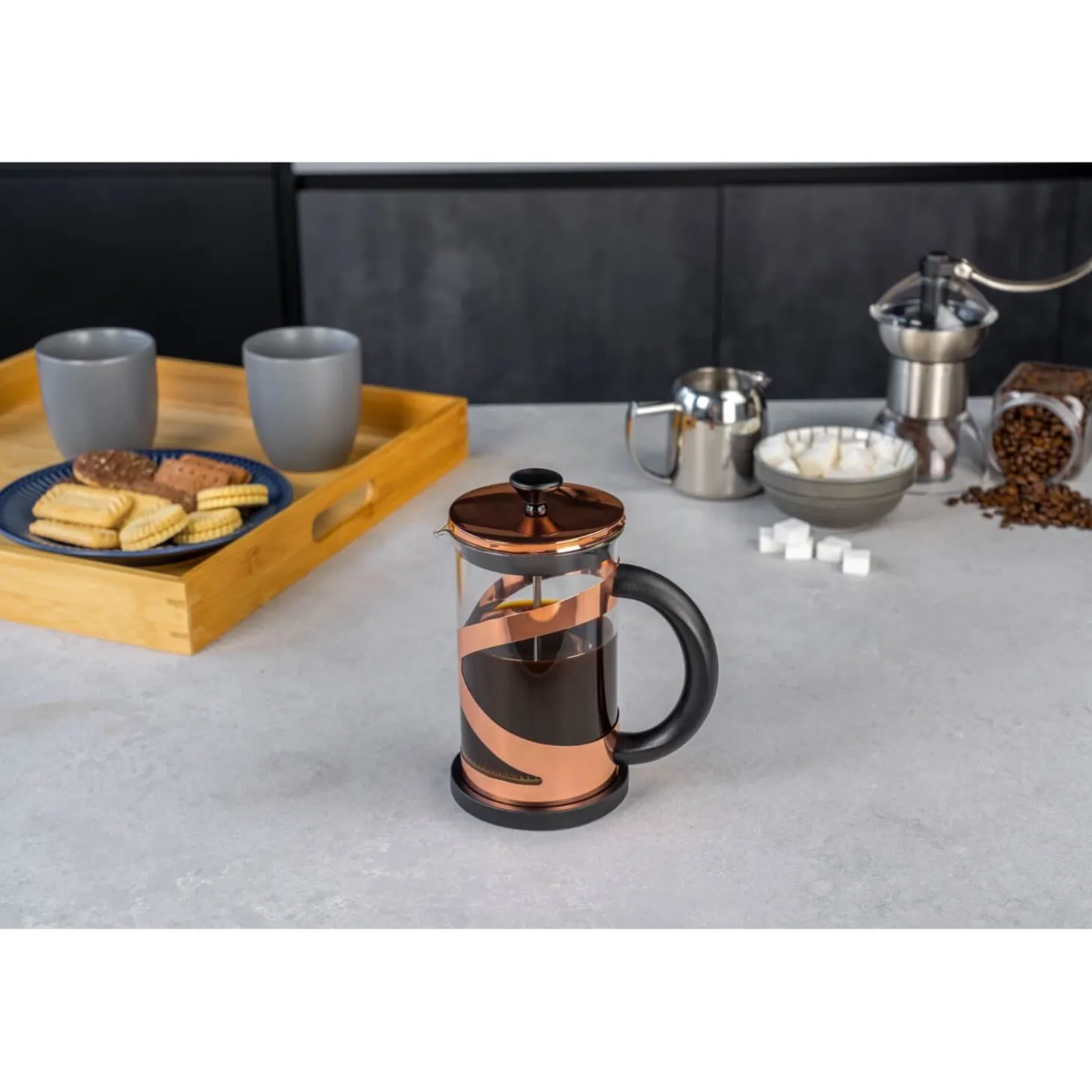 Grunwerg Classico 8 Cup Cafetiere - Copper