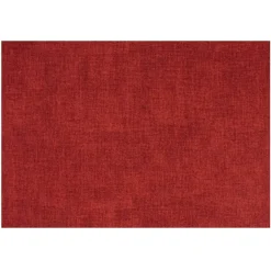 Guzzini Tiffany Reversible Faux Leather Fabric Placemat - Red