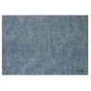 Guzzini Tiffany Reversible Faux Leather Fabric Placemat - Sea Blue