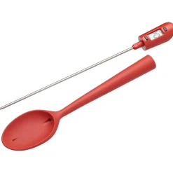 Home Made Silicone Thermo Spoon - Red