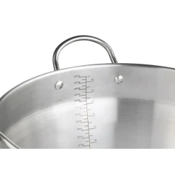 Home Made Stainless Steel 31cm Maslin Pan with Handle