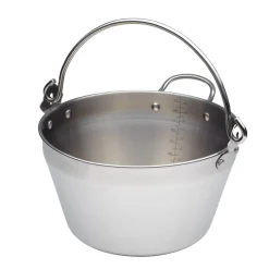 Home Made Stainless Steel 28cm Mini Maslin Pan with Handle